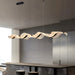 Modern LED Pendant Light – Smart Dimmable with Remote Control SF