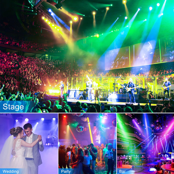 DMX Stage Light – High-Power RGBW LED for Professional Events - Samanta Factory