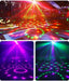 Portable RGB Stage Light with 7 Modes, Remote Control & Music-Sync Effects - Samanta Factory