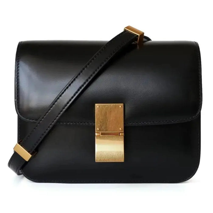Cow Leather Flap Bag – Soft Shoulder for Women SF
