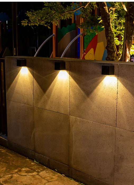 Solar Wall Washing Lamp – IP65 Waterproof LED Light SF