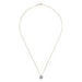 Moissanite Pendant Necklace – D-Color Round Solitaire SF