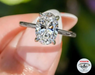 Elegant 1–4CT Moissanite Bridal ring  with 18K Gold Plating for Women SF