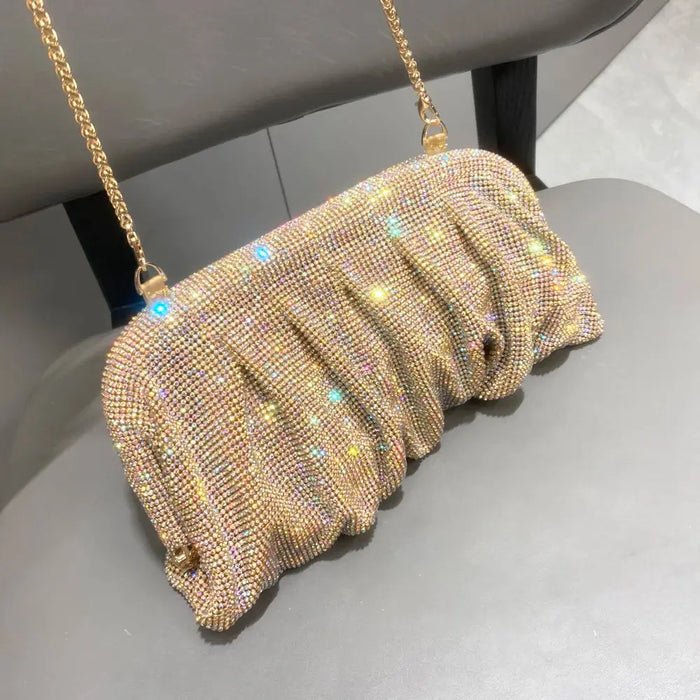 Metallic Clutch Bag – Shiny Casual for Women SF