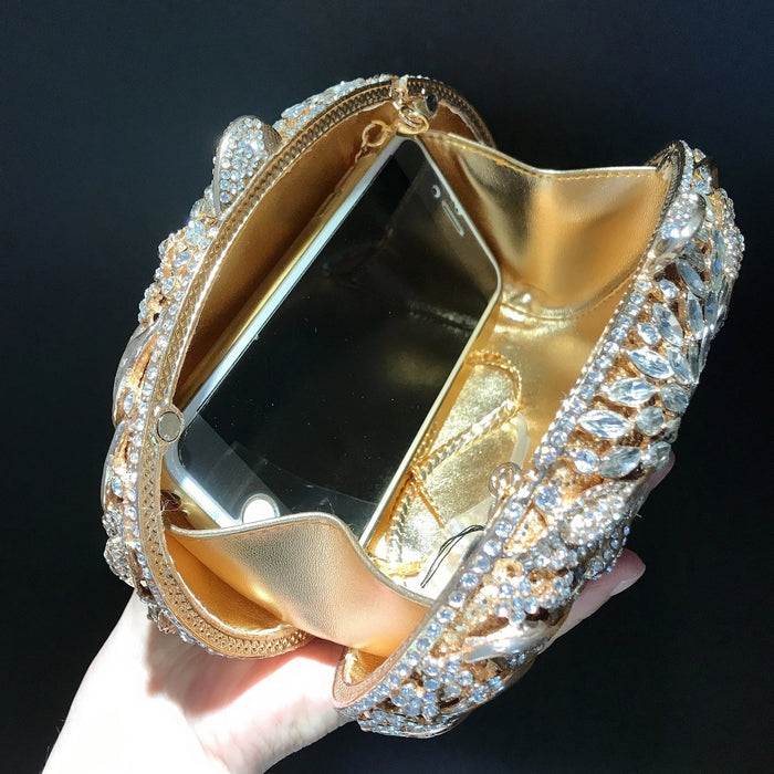 Beaded Luxury Clutch – Elegant Evening Statement SF