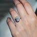 Elegant 1–4CT Moissanite Bridal ring  with 18K Gold Plating for Women SF