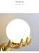 Modern Resin Wall Lamp – G9 LED Indoor Wall Light for Living Room & Bedroom SF