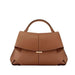 European Style Shoulder Handbag-Pleated Cowhide Leather Designer Crossbody Bag for Women - Samanta Factory
