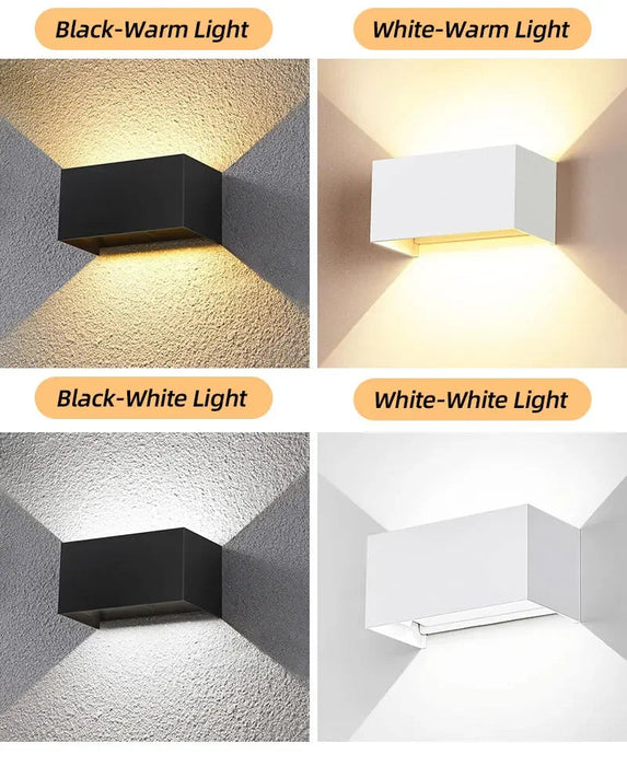 Outdoor LED Wall Light – Adjustable Beam IP65 Waterproof SF
