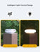 Solar Column Headlight – Waterproof LED Outdoor Lamp with Intelligent Light Control - Samanta Factory
