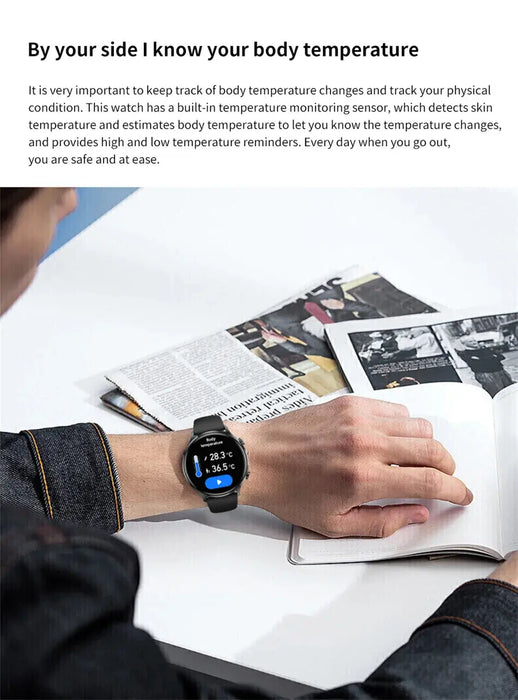 Bluetooth Calling Smartwatch – Fitness & Health Tracking SF