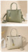 Elegant Commuter Tote Bag – Spacious Unisex Handbag with Detachable Strap - Samanta Factory