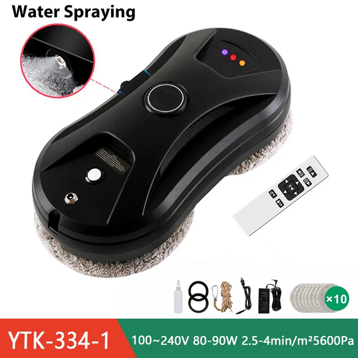 Window Cleaning Robot – Automatic Glass Cleaning & Suction Control Samanta Factory