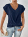 V-Neck Blouse - Casual Elegance for Office & Summer Days - Samanta Factory