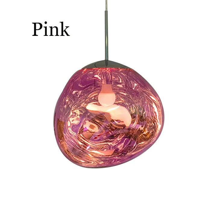 Modern Pendant Light – Energy-Saving LED Cord Fixture with Iron Finish - Samanta Factory