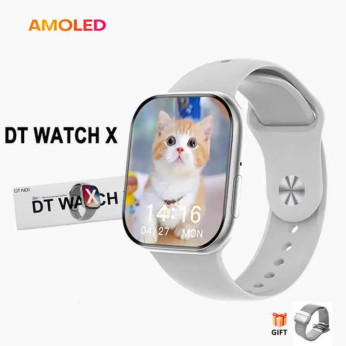 GPS Smart Watch with Health Tracking – AMOLED Display with Bluetooth Calling SF