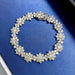 Moissanite Cuban Bracelet – D Color VVS1 Tennis Luxury SF