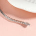 Moissanite Pendant Necklace – D-Color VVS1 Water Drop in 925 Sterling Silver SF