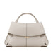 European Style Shoulder Handbag-Pleated Cowhide Leather Designer Crossbody Bag for Women - Samanta Factory