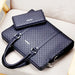 Men’s Laptop Briefcase – Double-Layer Business Shoulder Bag SF