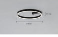 LED Ceiling Light – Modern Surface-Mounted Design with Dimmable Remote Control - Samanta Factory