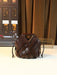 Woven Design Women Handbag, Tote Basket Bag, High-End Niche Inverted Triangle Shaped Fashion Commuter Bag, Casual Style SF