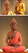 Ceramic Sakyamuni Buddha Incense Burner with LED Light - Samanta Factory