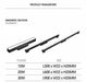 Magnetic LED Track Spotlight – 48V Linear Ceiling Light - Samanta Factory