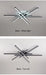 LED Ceiling Light – Modern 4-Bulb Aluminum Fixture for Living Spaces - Samanta Factory
