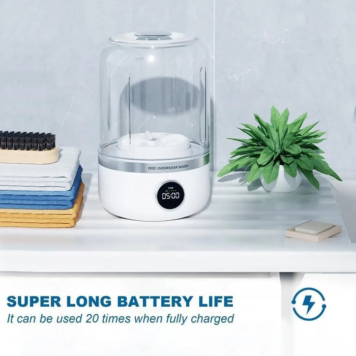 Mini Underwear Washer – USB Rechargeable Portable Design Samanta Factory