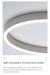 LED Ceiling Light – Modern Surface-Mounted Design with Dimmable Remote Control - Samanta Factory