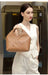 Cow Leather Shoulder Bag – Soft Satchel for Four Seasons SF