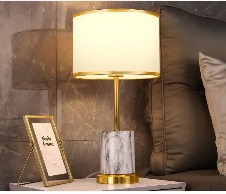 Contemporary LED Floor Lamp – Touch Control with Plated Metal Design - Samanta Factory