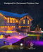 Outdoor LED String Lights – Multi-Color App & Remote Control - Samanta Factory