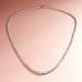 Moissanite Pendant Necklace – D-Color VVS1 Water Drop in 925 Sterling Silver SF