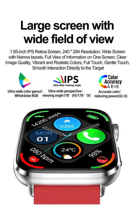 Women’s Smart Watch – AMOLED Health Tracking SF