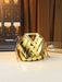 Woven Design Women Handbag, Tote Basket Bag, High-End Niche Inverted Triangle Shaped Fashion Commuter Bag, Casual Style SF