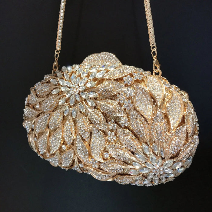 Beaded Luxury Clutch – Elegant Evening Statement SF