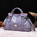 PU Leather Bucket Bag – Soft Casual Design with Zipper Closure SF