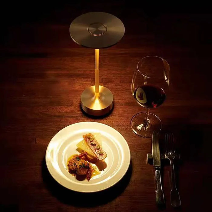 Modern Touch-Control Table Lamp – Dimmable LED Light with Warm & Cool Settings - Samanta Factory