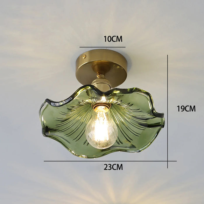 Art Deco Copper Pendant Light – Elegant Ceiling Lamp for Modern Interiors - Samanta Factory