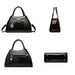 High-Quality PU Leather Handbag for Women – Animal Print Casual Tote, Versatile Fashion Bag - Samanta Factory