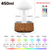 Mushroom Rain Cloud Humidifier – 7-Color LED & Aromatherapy Diffuser for Relaxation & Skin Hydration - Samanta Factory