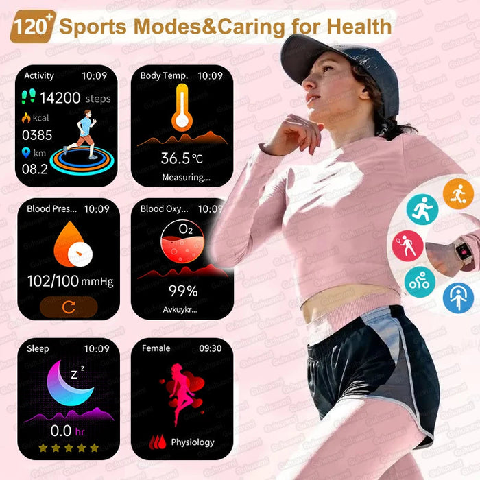 Women’s Smart Watch – AMOLED Health Tracking SF