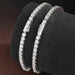 D Color VVS1 Moissanite Tennis Bracelet in 925 Sterling Silver