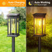 4 PCS Solar Lights Outdoor Solar Pathway Lights Waterproof Bright Solar Lamps Landscape Lighting for Path Yard Garden Walkway - Samanta Factory
