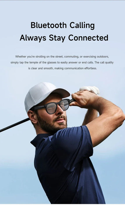8K AI Smart Glasses with Camera & Translation – Bluetooth Calling Voice Assistant Eyewear SF
