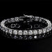 Moissanite Vintage Bracelet – 925 Sterling Silver Unisex Jewelry - Samanta Factory