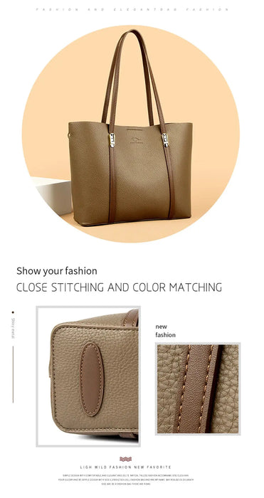 Women’s Canvas Shoulder Tote – Fashion Party Handbag SF