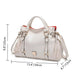 PU Leather Bucket Bag – Soft Casual Design with Zipper Closure SF